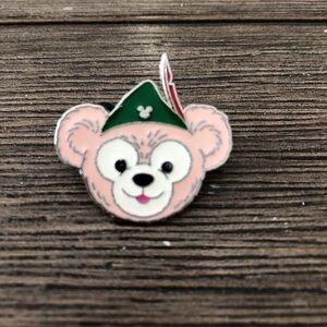Disney Official Trading Pin: Hidden Mickey: Duffy in Peter Pan's Hat